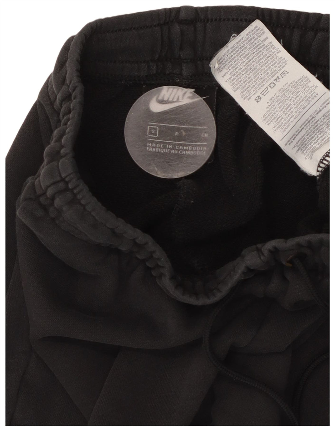 Nike Herre Crop træningsdragt Bukser Joggers Lille sort bomuld