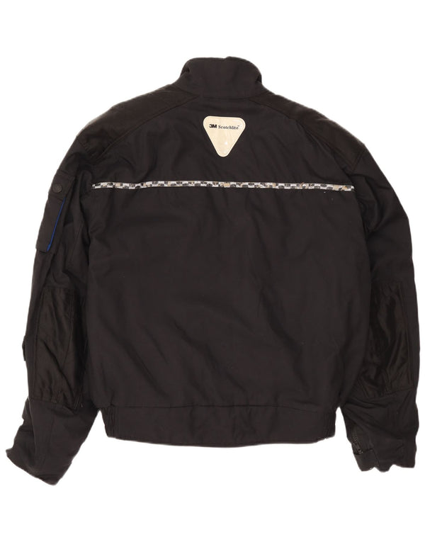 Weise Herre Racer Jakke UK 40 Stor Sort Polyamid