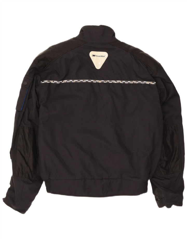 Weise Herre Racer Jakke UK 40 Stor Sort Polyamid