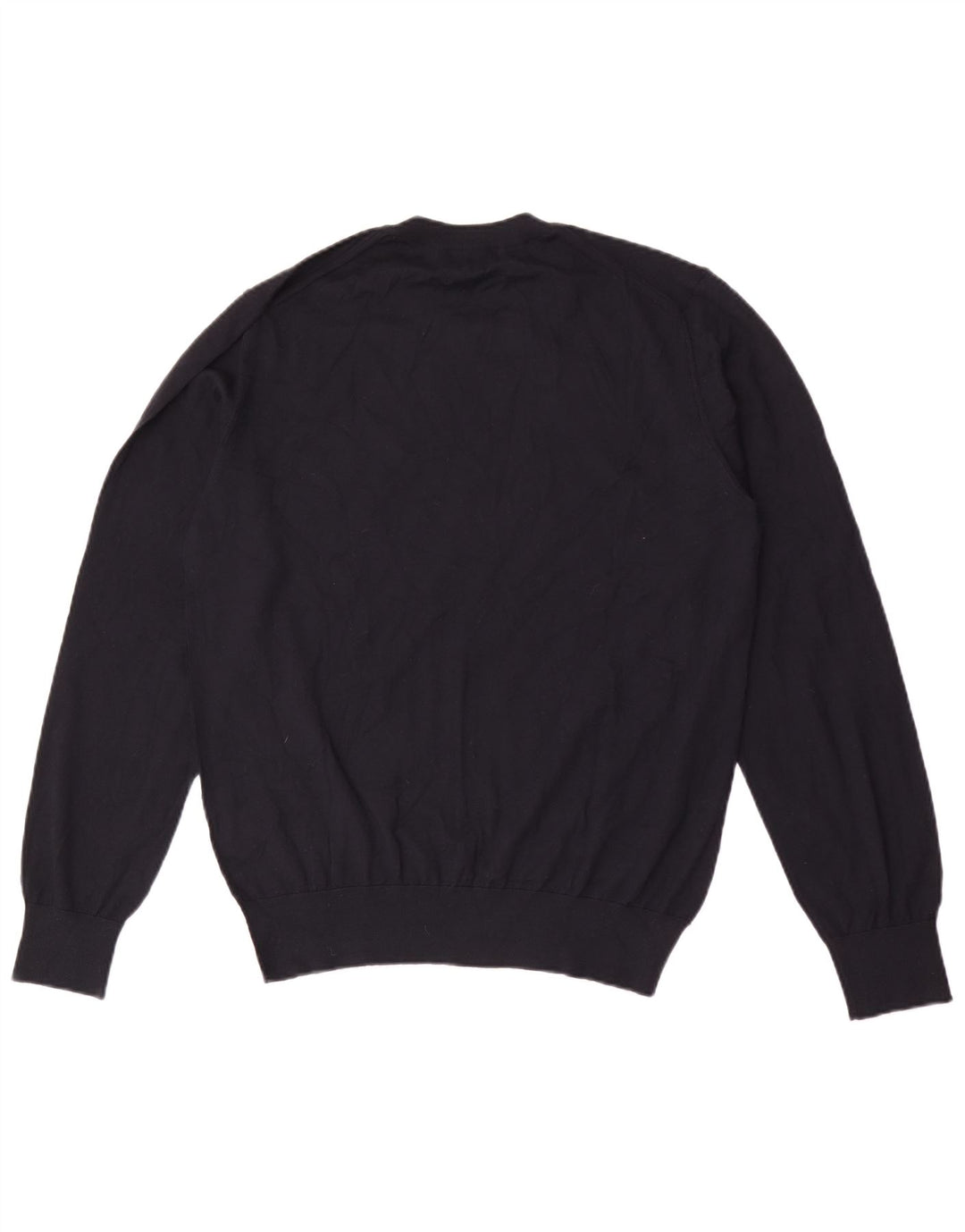 Dolce & Gabbana Herre sweater med rund hals IT 50 Medium Navy Blue