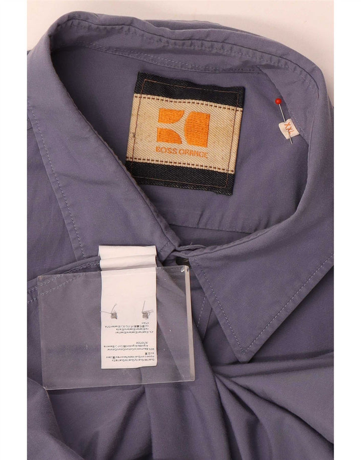 Hugo Boss Herreskjorte 2XL Blå Bomuld