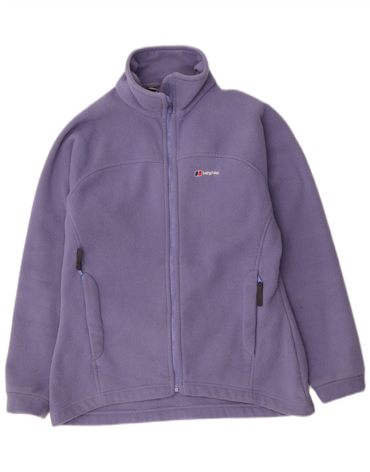 Berghaus Fleecejakke til kvinder UK 14 Stor lilla polyester