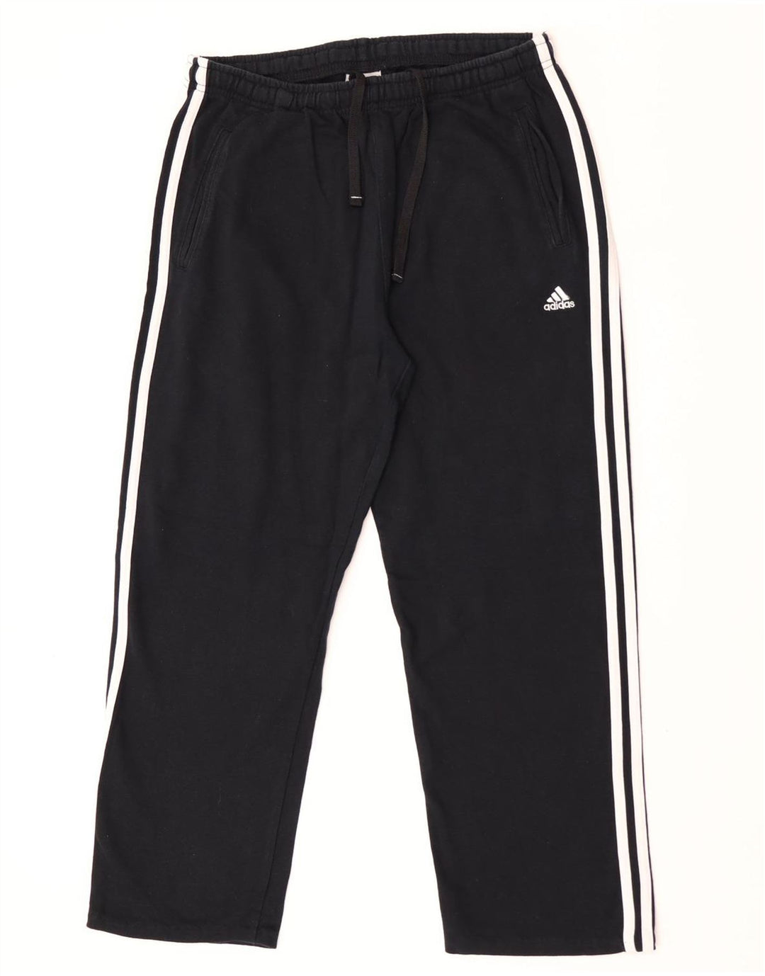 Adidas Træningsdragtsbukser til mænd UK 40/42 Medium Sort Bomuld