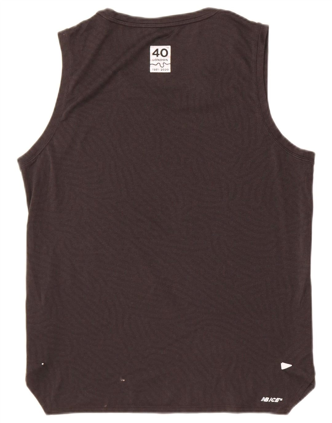 New Balance Herre Grafisk Vest Top Lille Sort