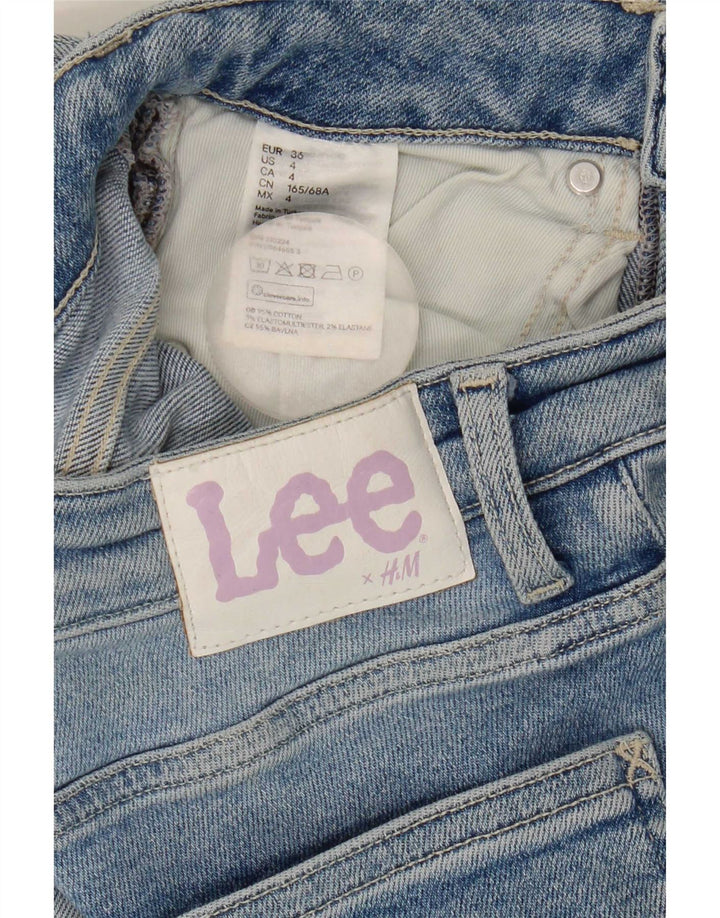 Lee Womens By H&M Slim Jeans EU 36 Small W26 L29 Blue Cotton