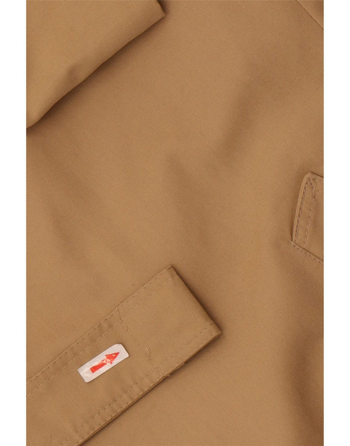 Vintage Trench Coat til mænd UK 38 Medium Beige Polyester