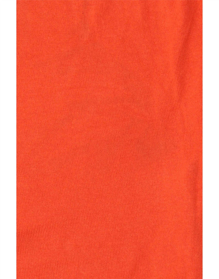 Marks & Spencer Dame sweater med rund hals DK 12 Medium Orange