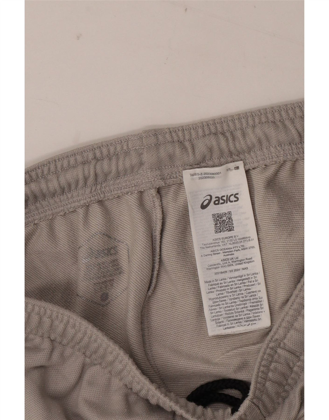 Asics Herre grafisk træningsdragt Bukser Joggers Large Grå Polyester