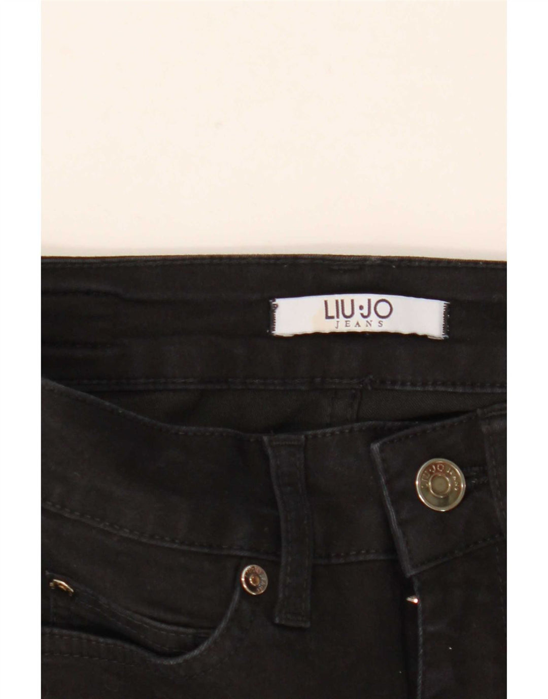 Liu Jo Skinny Jeans til kvinder W22 L26 Sort