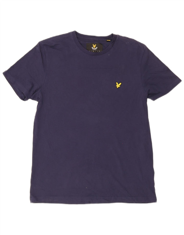 Lyle & Scott Herre T-shirt Medium marineblå bomuld
