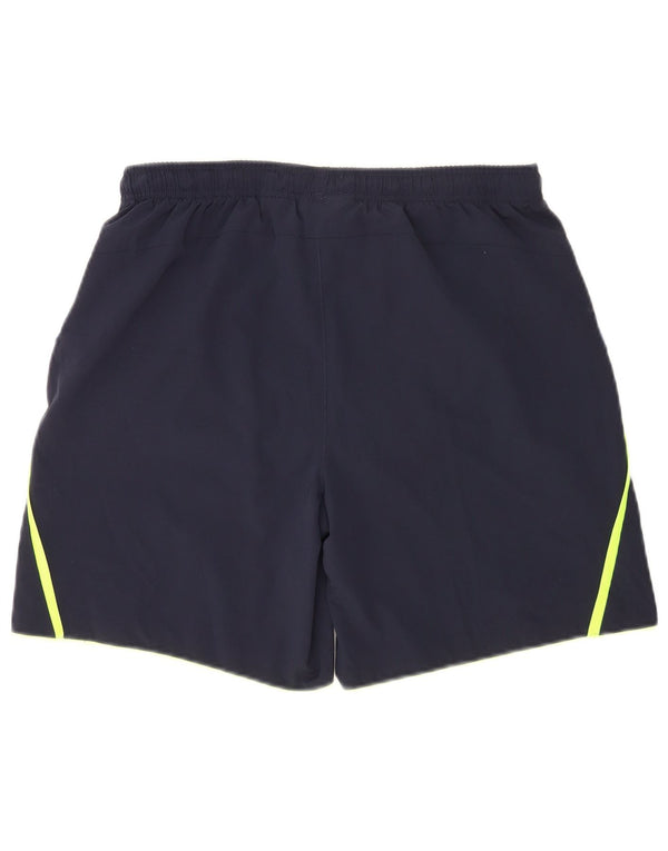 Lotto Herre Sportshorts Large Navy Blue Colourblock Polyester