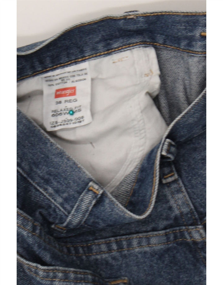Wrangler Denim Shorts til mænd W38 XL Blå Bomuld