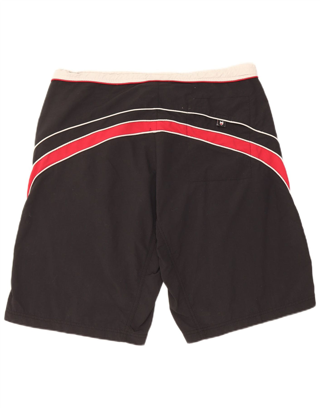 Champion Herre grafiske svømmeshorts XL Sort Colourblock Polyester