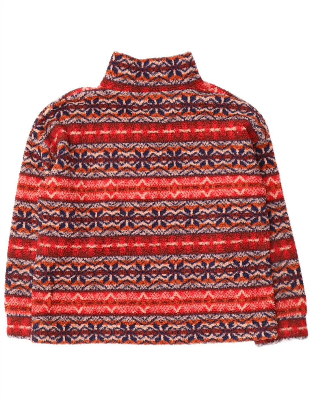 American Eagle Herre Loose Fit Fleece Jumper Lille Flerfarvet Fair Isle