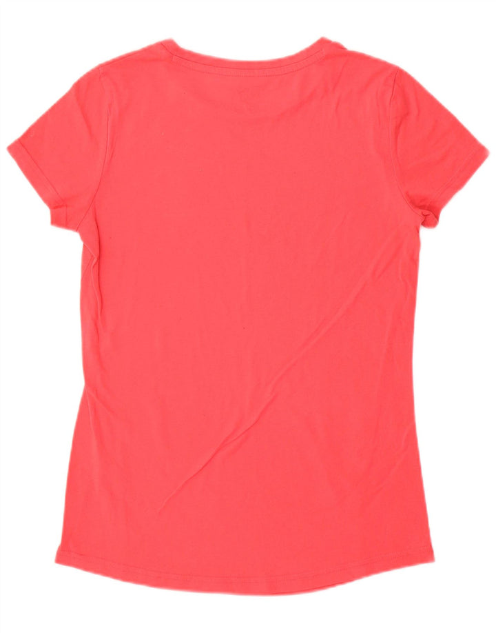 Puma Grafisk T-Shirt Top UK 10 Small Pink