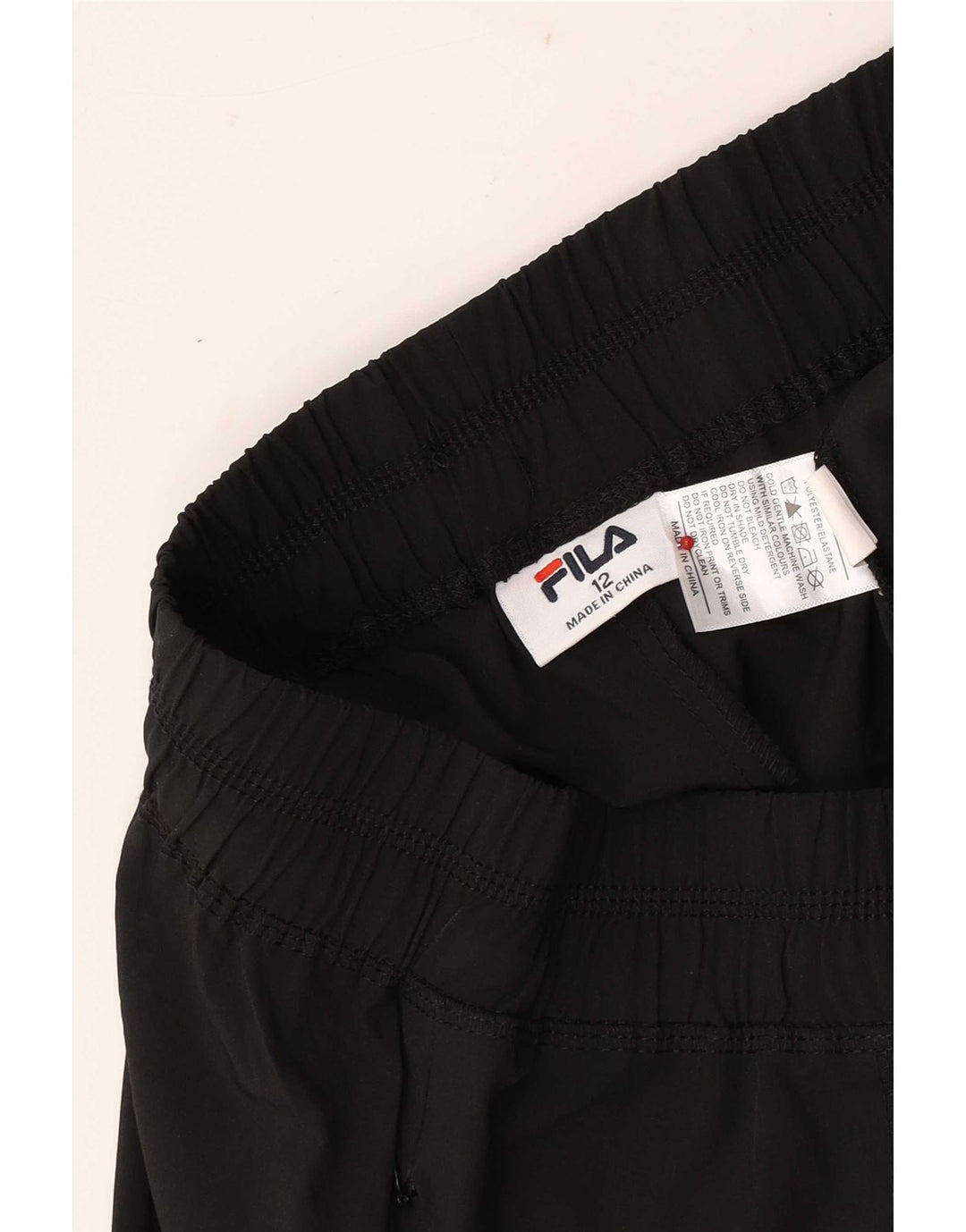 Fila træningsdragt til kvinder Joggers UK 12 Medium Sort Polyester