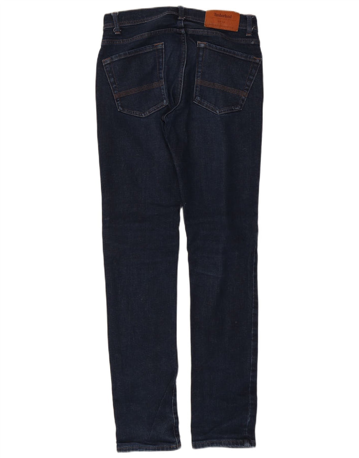 Timberland Dame Slim Jeans W29 L34 Marineblå Bomuld
