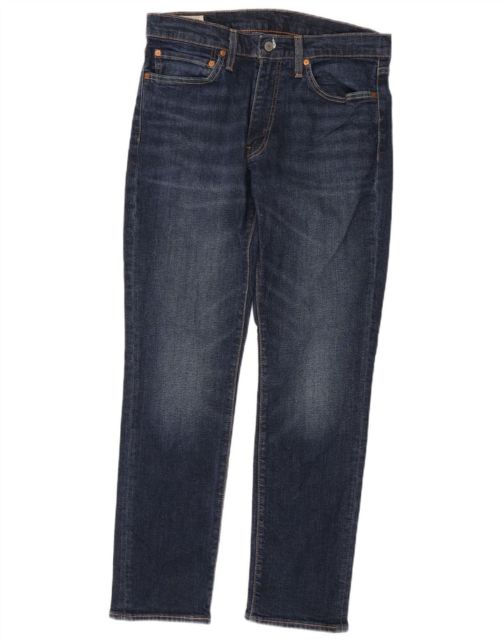 Levi's Herre 511 Slim Jeans W34 L32 Marineblå Bomuld