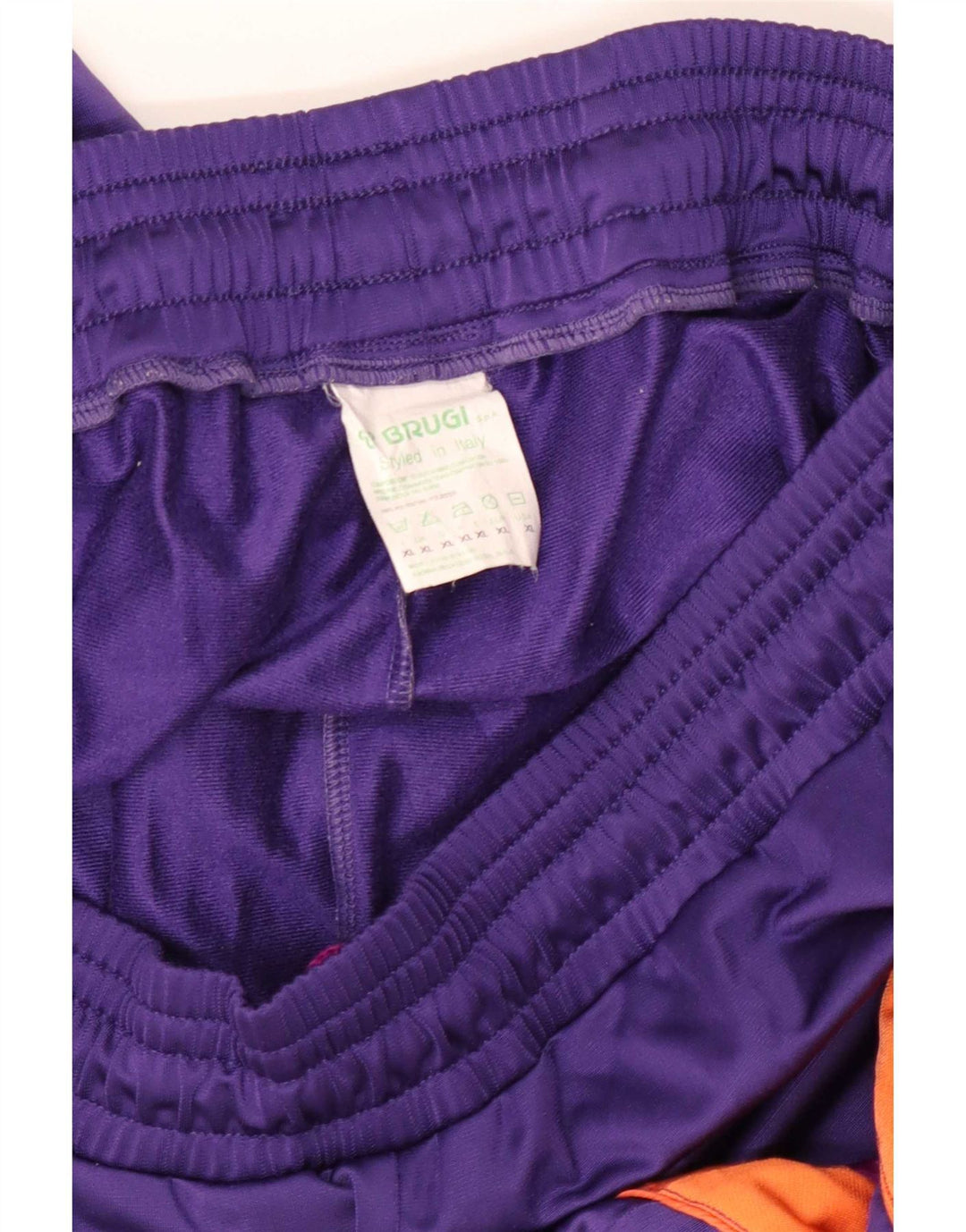 Brugi fuld træningsdragt til mænd XL Lilla Colourblock Polyester
