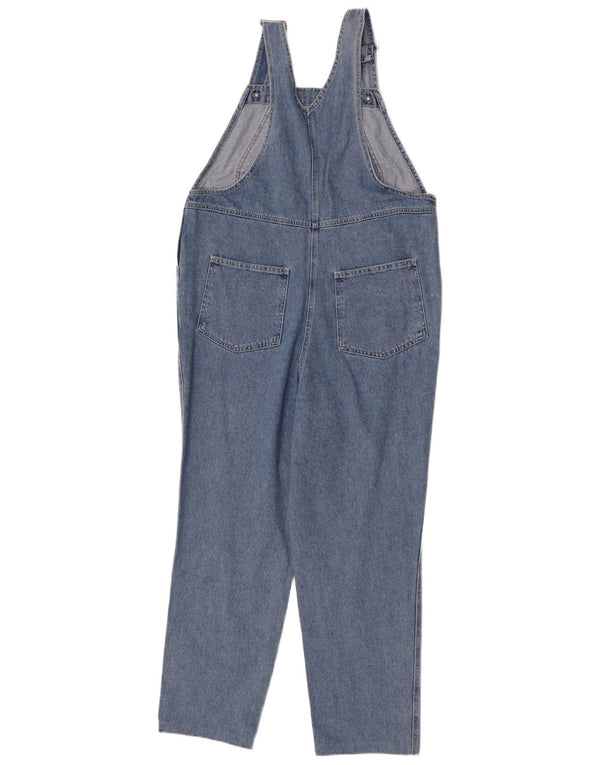 Vintage damebukser jeans W36 L28 blå blomster bomuld