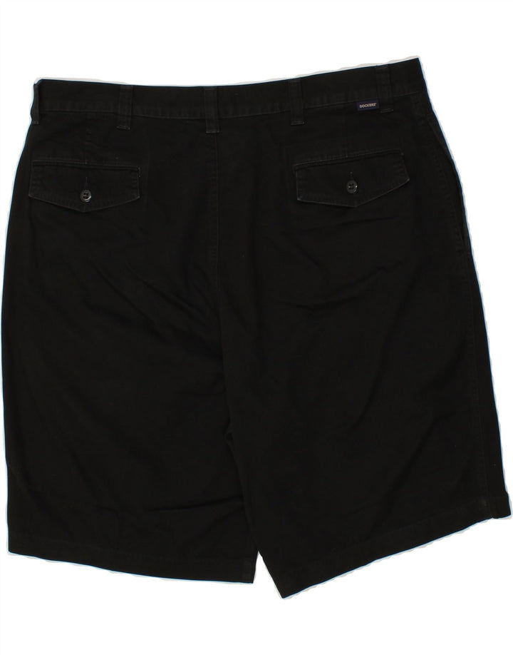 DOCKERS Mens Chino Shorts W40 XL Black Cotton Vintage Dockers and Second-Hand Dockers from Messina Hembry 