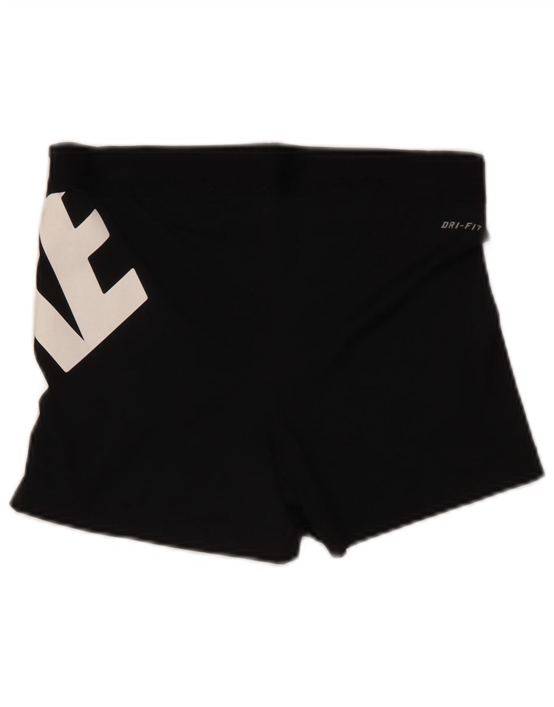 Nike grafiske sportsshorts til kvinder UK 14 Large Black Polyester