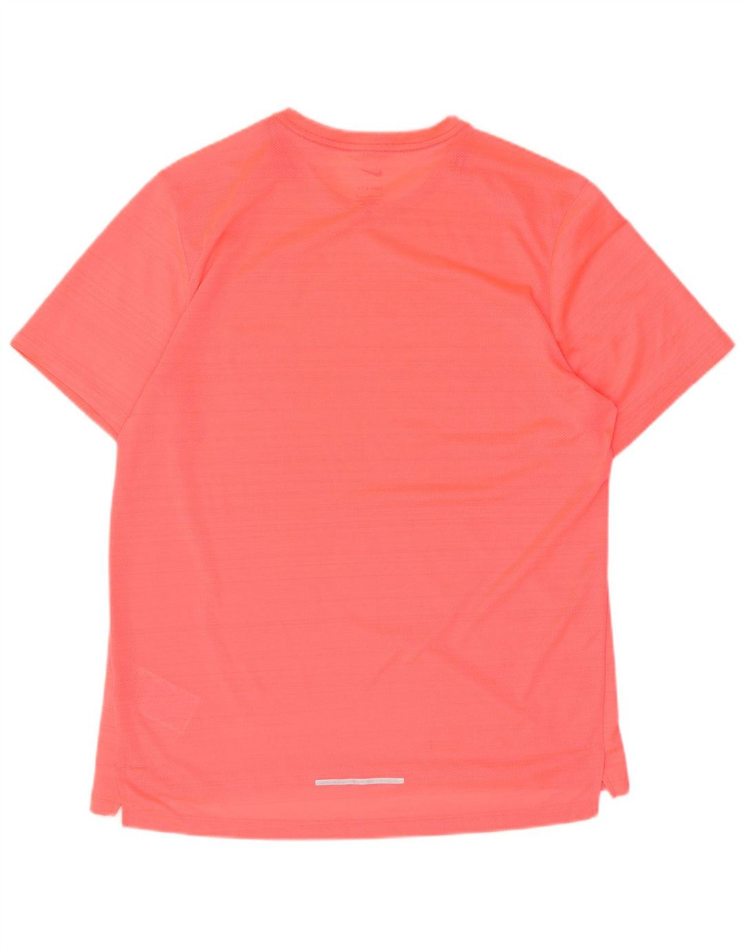 Nike Herre Dri Fit T-shirt Top Medium Pink Polyester
