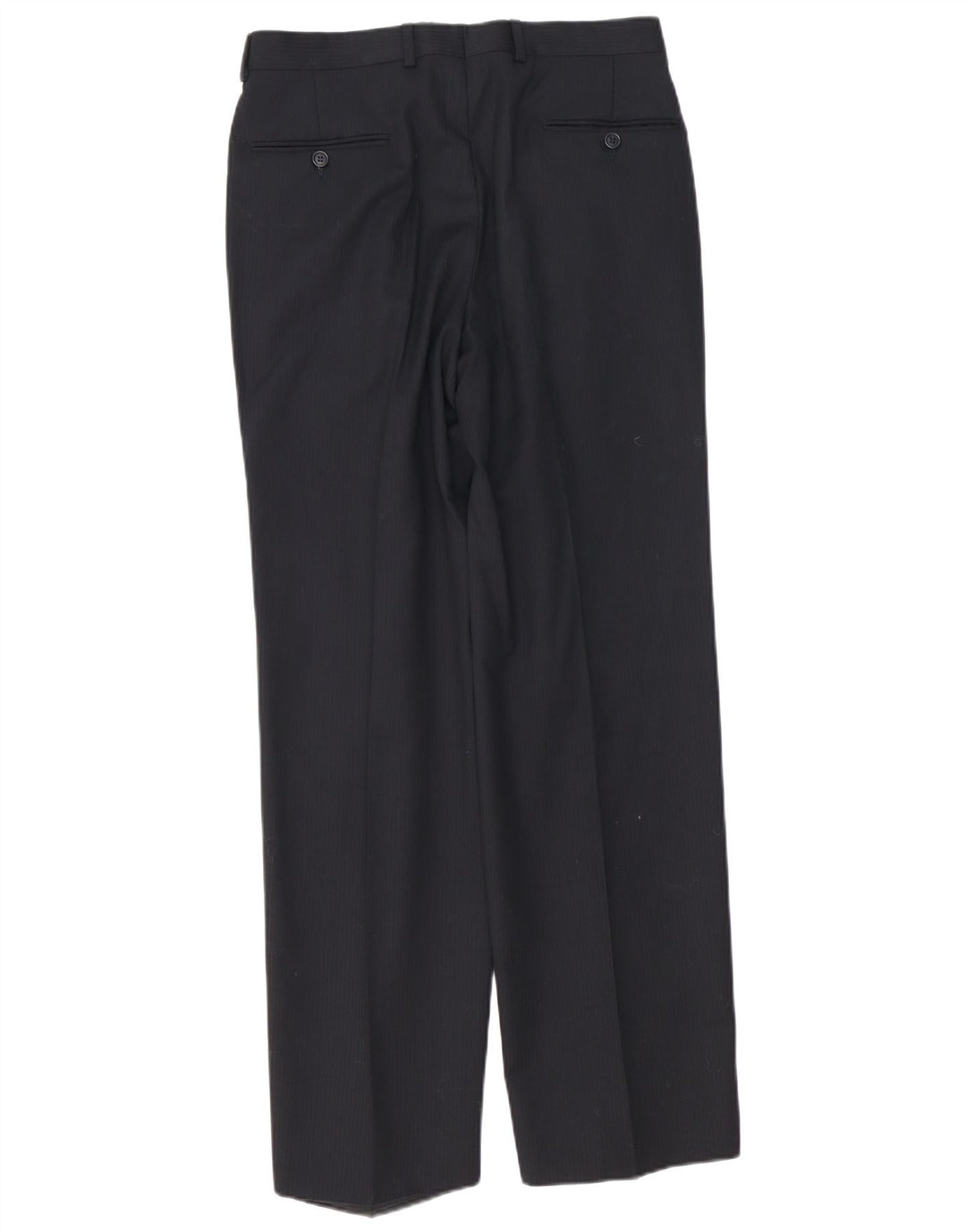 Pierre Cardin Herre 2-delt jakkesæt IT 48 Medium W32 L32 Sort nålestribe