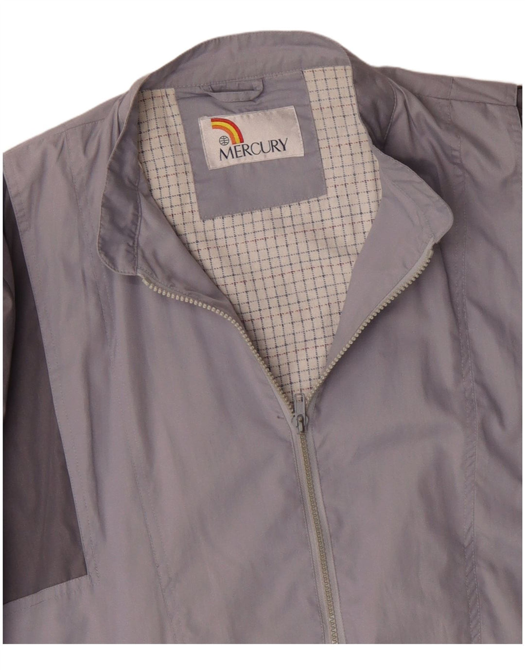 Mercury Bomber Jacket UK 42 XL Lilla Colourblock