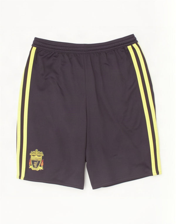 Adidas Boys Liverpool Sports Shorts 11-12 år Sort Colourblock Polyester