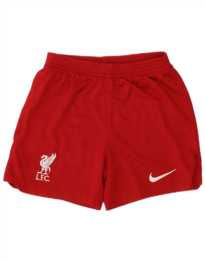 Nike Boys Liverpool Sports Shorts 5-6 år Medium Rød