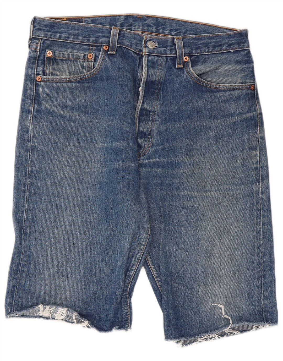 Levi's Herre 501 denimshorts W33 Medium Blue