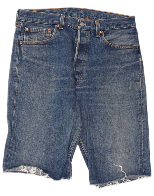 Levi's Herre 501 denimshorts W33 Medium Blue