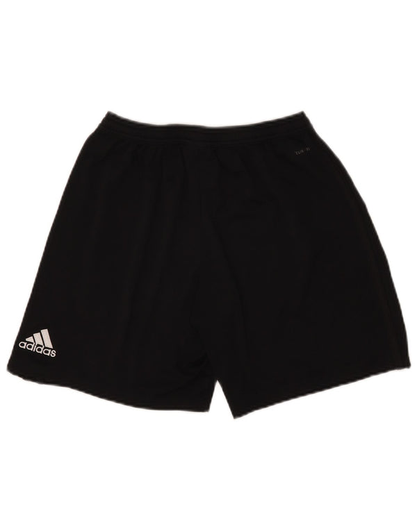 Adidas Boys Manchester United sportsshorts 13-14 år sort polyester