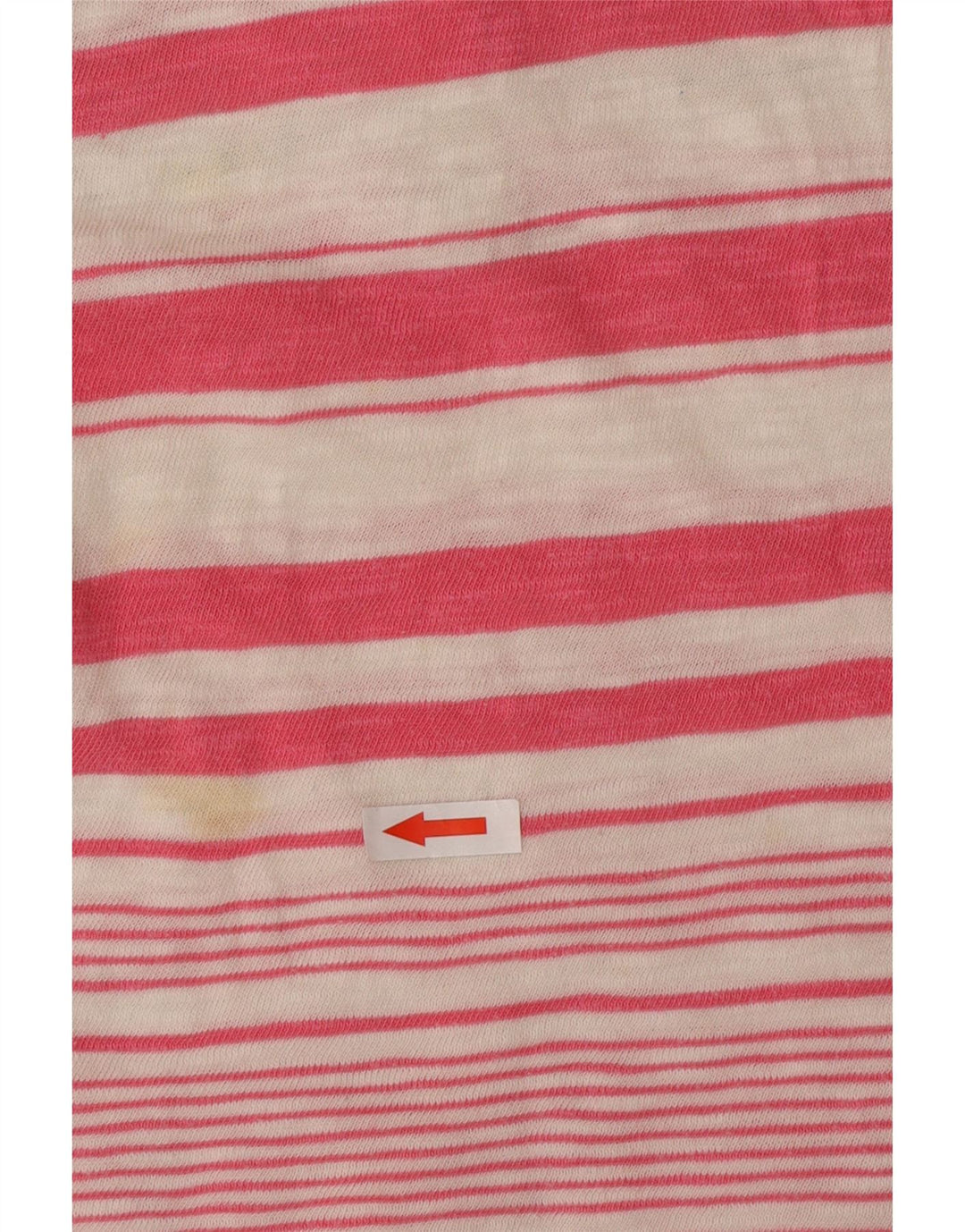 Roxy Dame Grafisk Top Langærmet UK 14 Medium Pink Stribet Bomuld