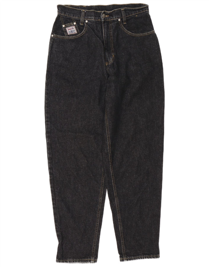 H.I.S koniske jeans til kvinder IT 42 Medium W31 L30 sort bomuld