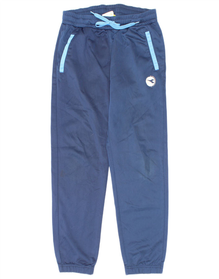 Diadora Boys Træningsdragt Bukser Joggers 9-10 år Navy Blue Polyester