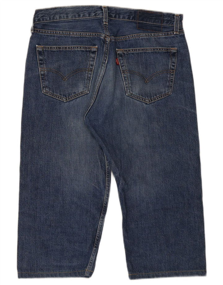 Levi's Herre Capri Jeans Str. 34 W34 L17 Blå Bomuld