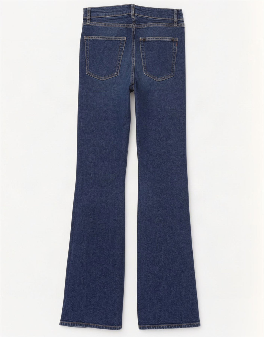 Superdry Dame Flared Jeans W28 L32 Marineblå Bomuld