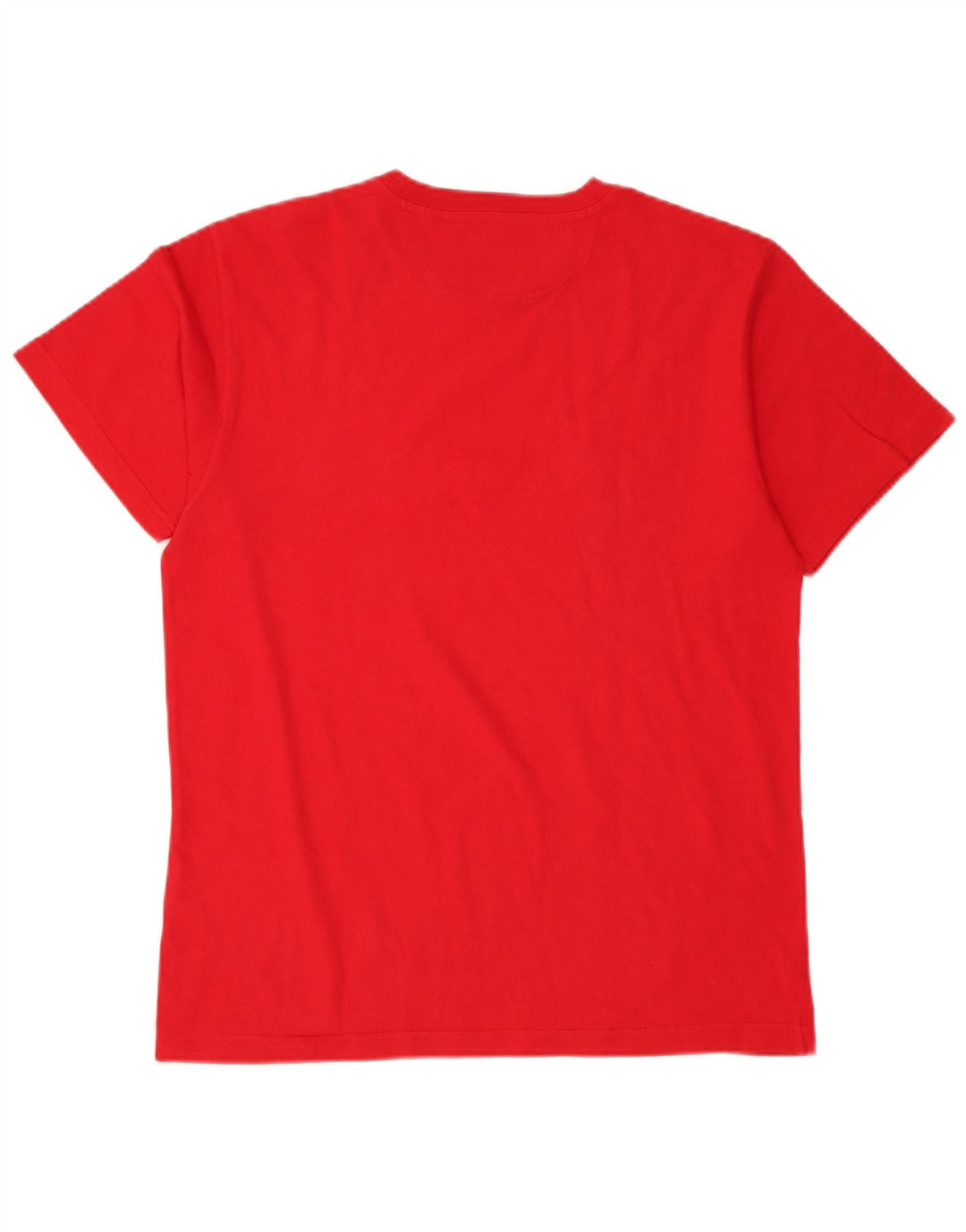 Champion Herre Grafisk T-Shirt Top Medium Rød