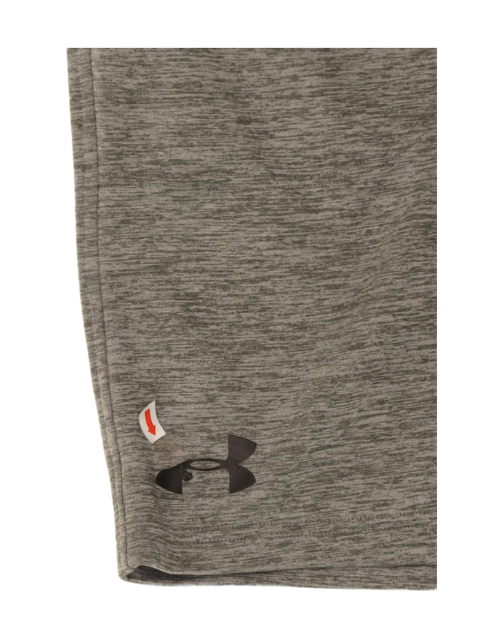 UNDER ARMOUR Mens Sport Shorts Large  Grey Flecked Polyester