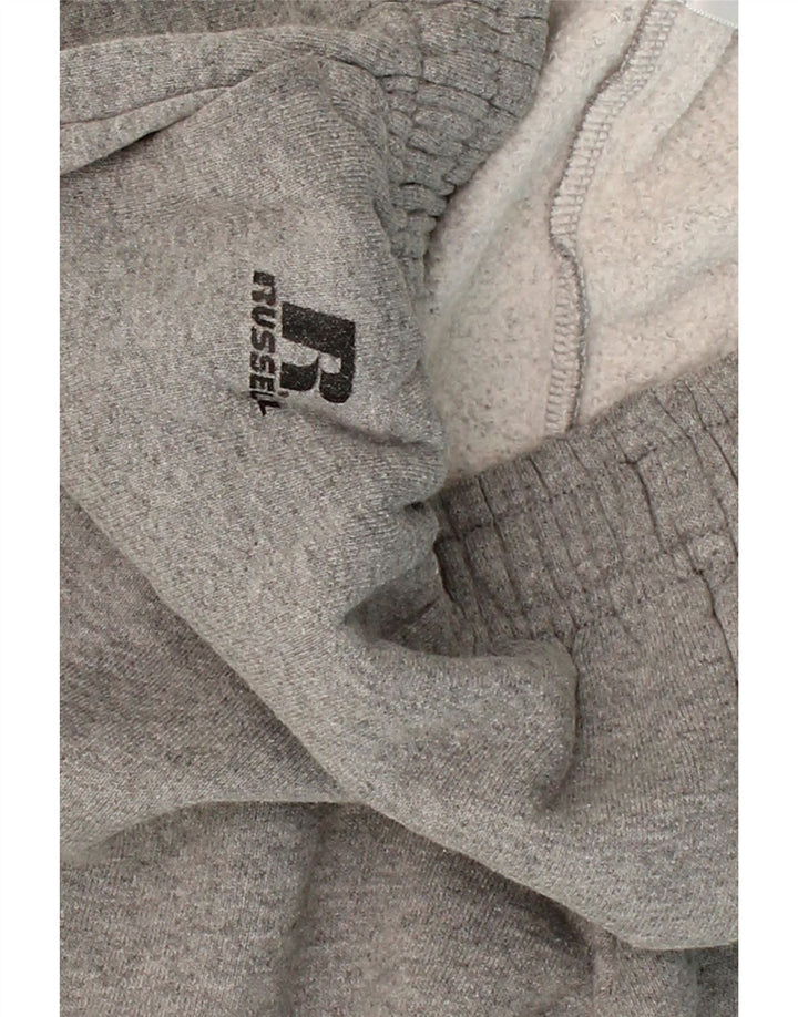 RUSSELL ATHLETIC Mens Tracksuit Trousers Small  Grey Polyester Vintage Russell Athletic and Second-Hand Russell Athletic from Messina Hembry 