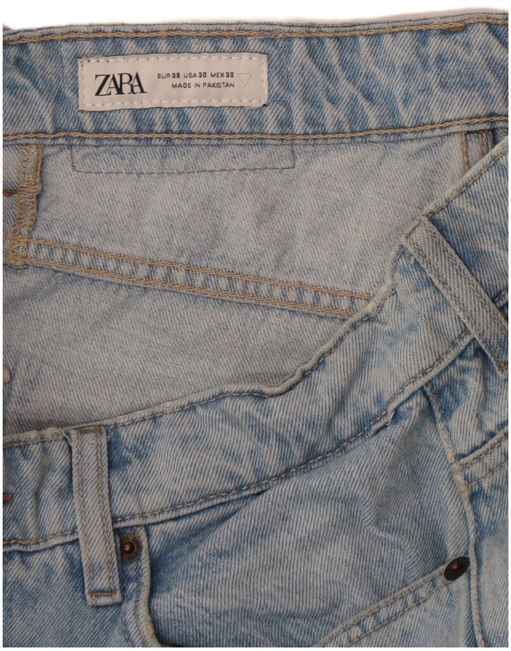 Zara Herre Slim Jeans EU 38 Small W30 L30 Blå