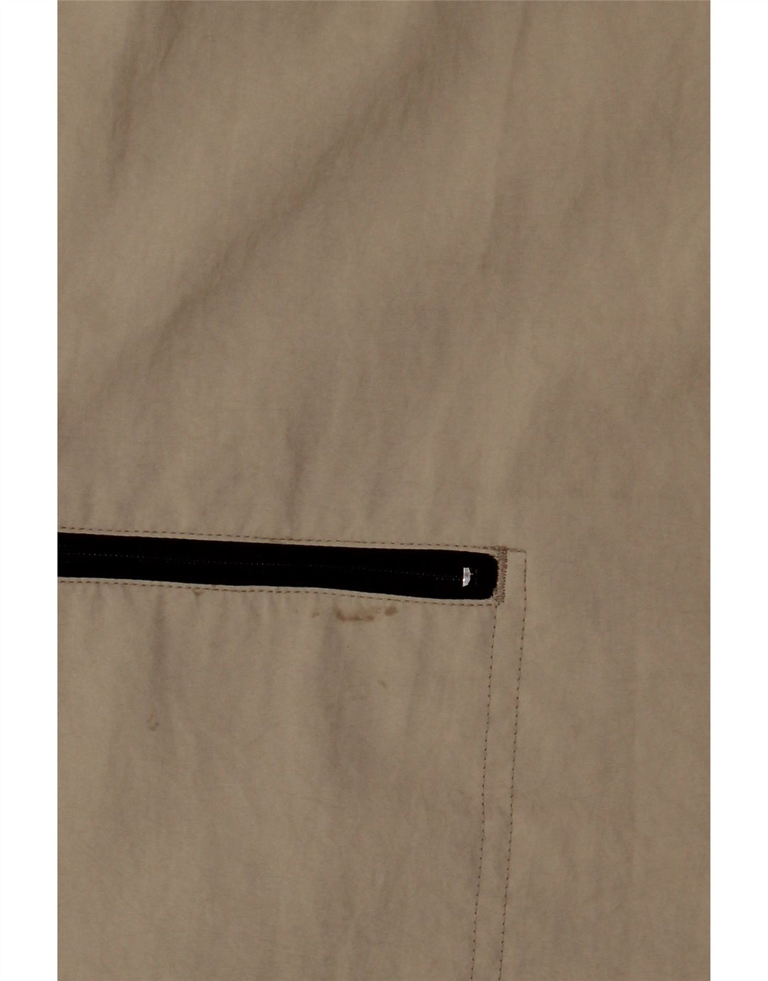 ADIDAS Kortærmet Herreskjorte UK 46/48 XL Beige Polyester