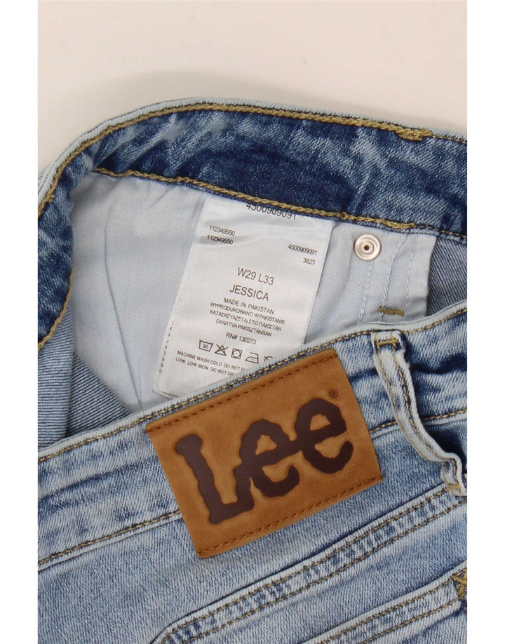 Lee Dame Jessica Bootcut Jeans W29 L27 Blå Bomuld