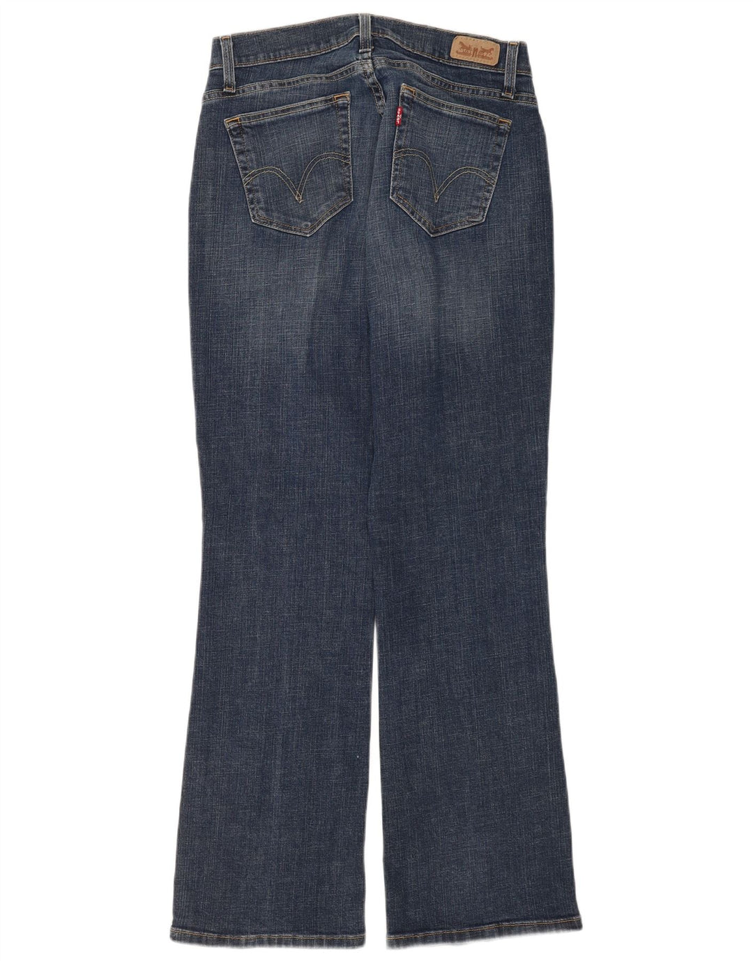 Levi's Dame 529 Curvy Bootcut Jeans W31 L32 Blå Bomuld