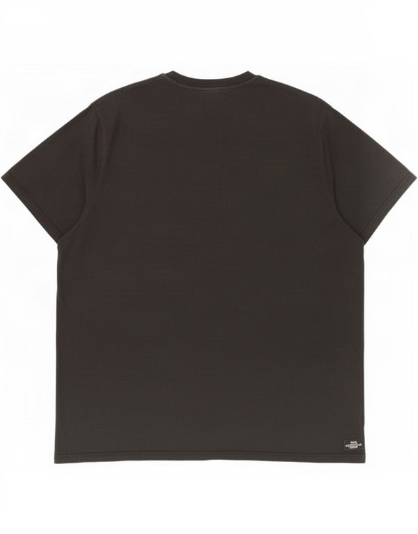 Adidas Herre T-Shirt Top 3XL Sort Bomuld