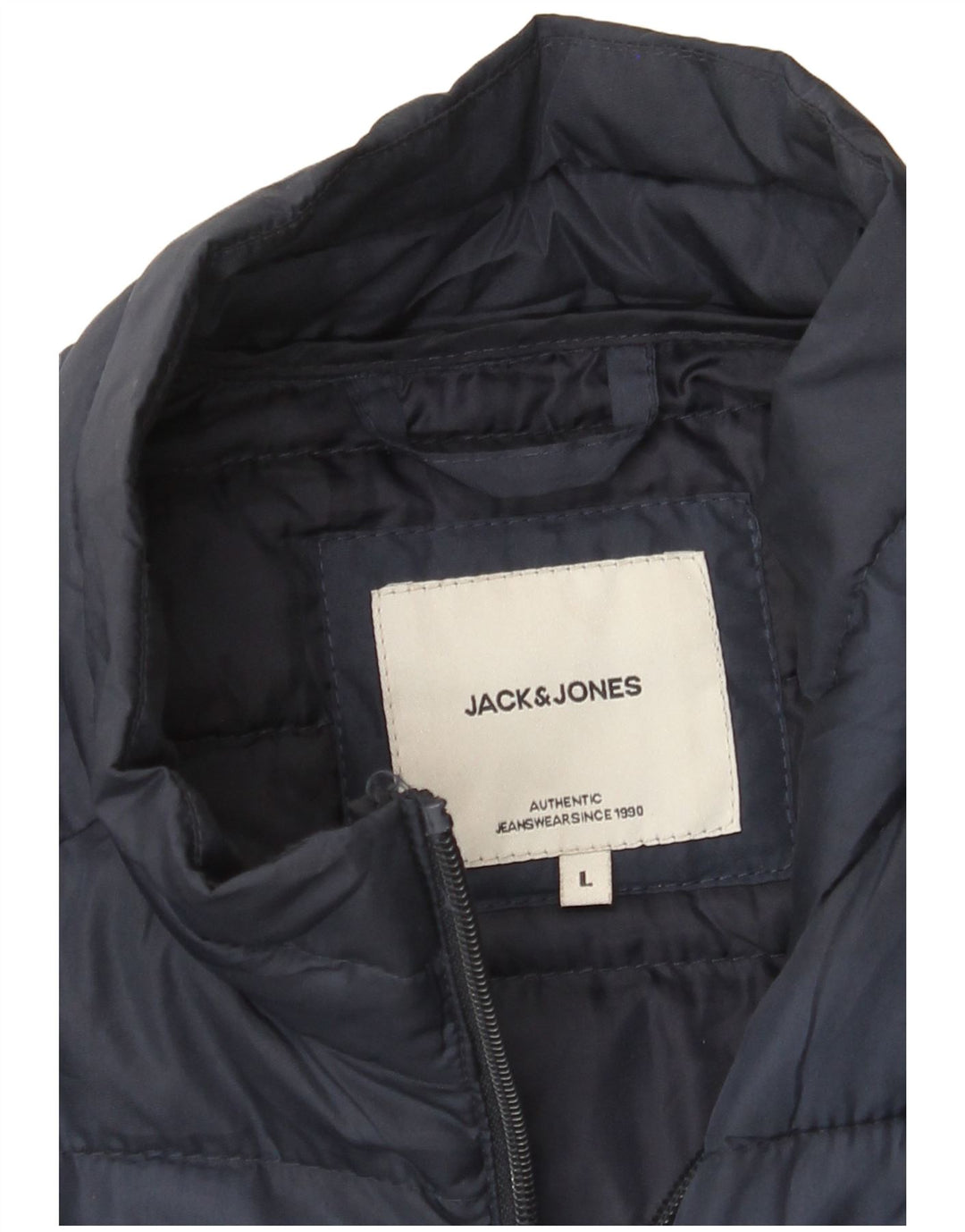 Jack & Jones Polstret herrejakke UK 40 Large Navy Blue