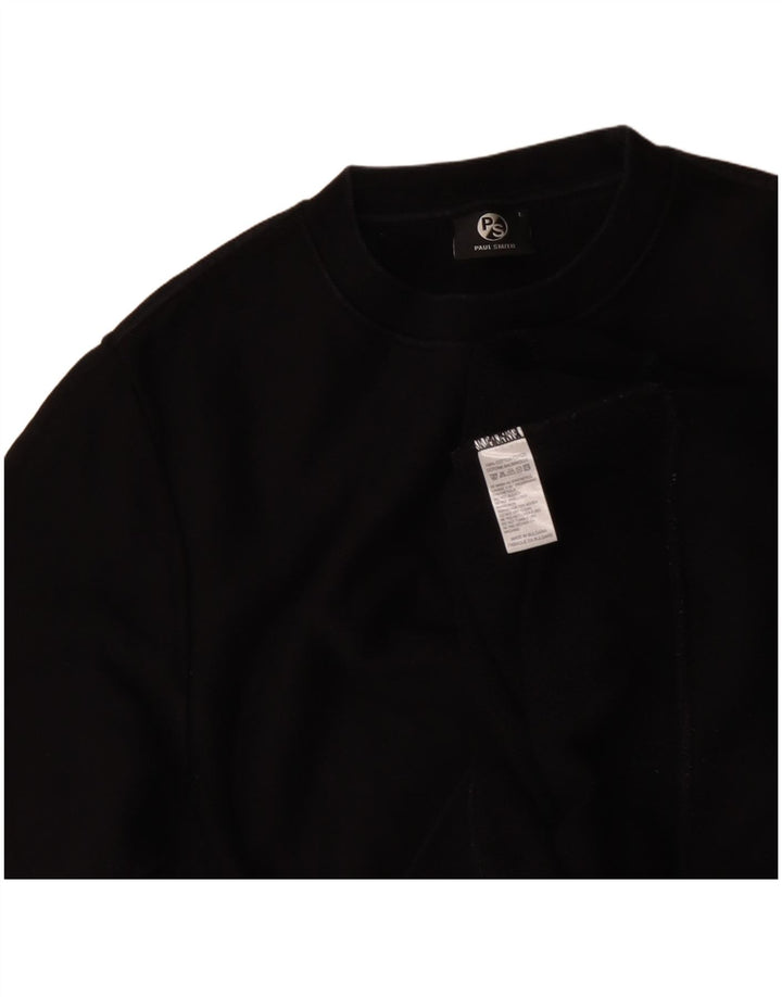 Paul Smith Sweatshirt til mænd, stor sort bomuld