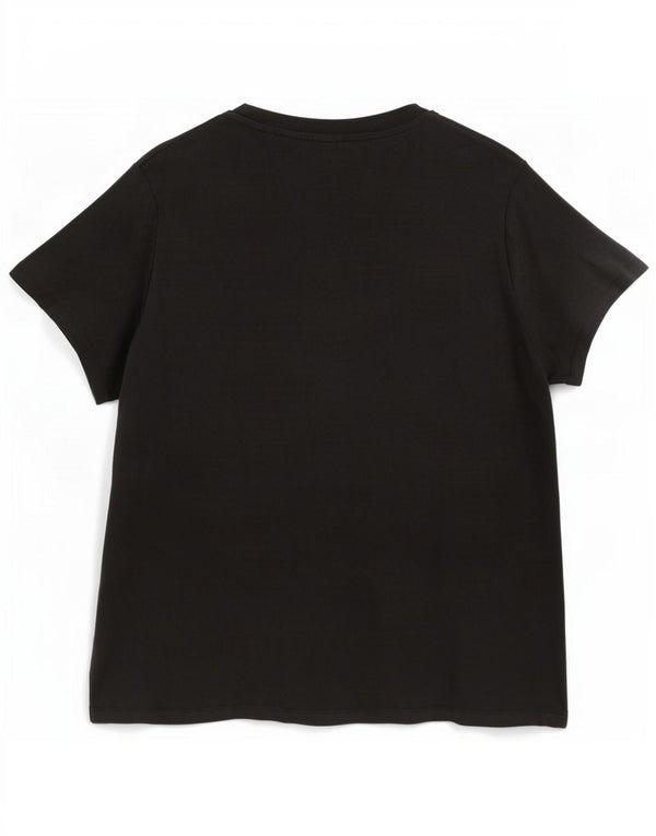 Levi's Dame Grafisk T-Shirt Top UK 20 2XL Sort